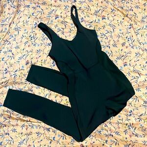 Black Pilates jumpsuit